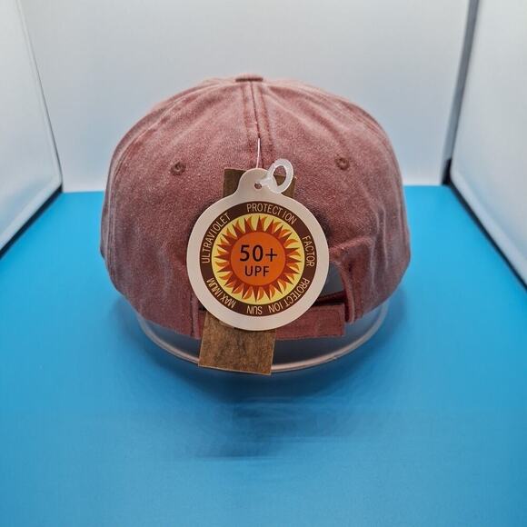 30A Florida Hat Ball Cap StrapBack Weathered Red 50+ UPF - Picture 4 of 8